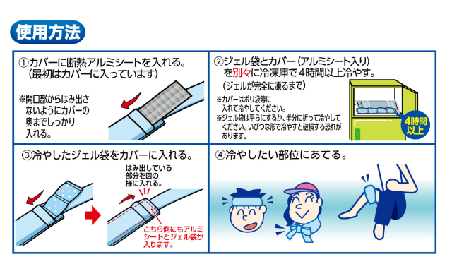 スーパーネックール氷結2使用方法