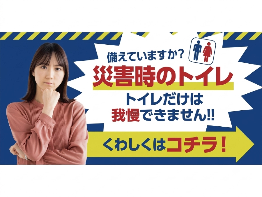 災害用トイレ